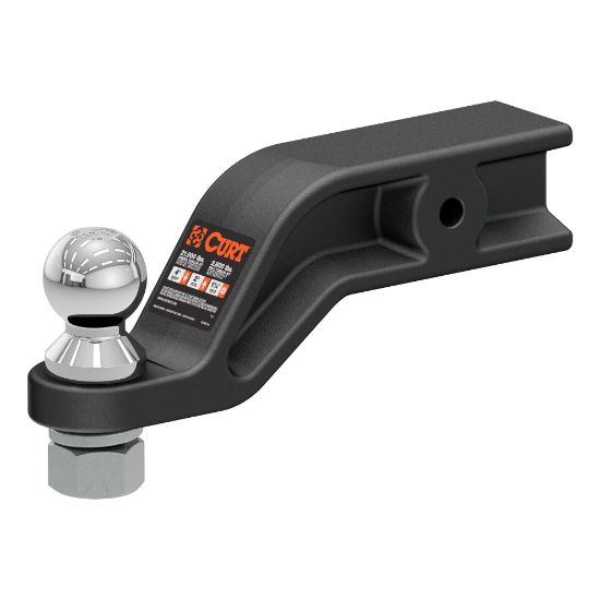 Picture of Curt Loaded Forged Ball Mount with 2-5/16" Ball (3" Shank, 20,000 lbs, 4" Drop) - 45375