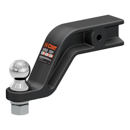 Picture of Curt Loaded Forged Ball Mount with 2-5/16" Ball (3" Shank, 20,000 lbs, 6" Drop) - 45376