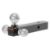 Picture of Curt Multi-Ball Mount (2" Solid Shank, 1-7/8", 2" & 2-5/16" Chrome Balls) - 45655