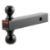 Picture of Curt Multi-Ball Mount (2" Solid Shank, 2" & 2-5/16" Black Balls) - 45660