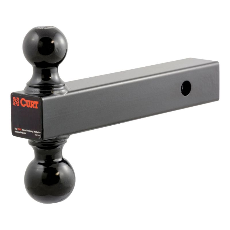 Picture of Curt Multi-Ball Mount (2" Solid Shank, 2" & 2-5/16" Black Balls) - 45660