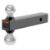 Picture of Curt Multi-Ball Mount (2" Solid Shank, 2" & 2-5/16" Chrome Balls) - 45665
