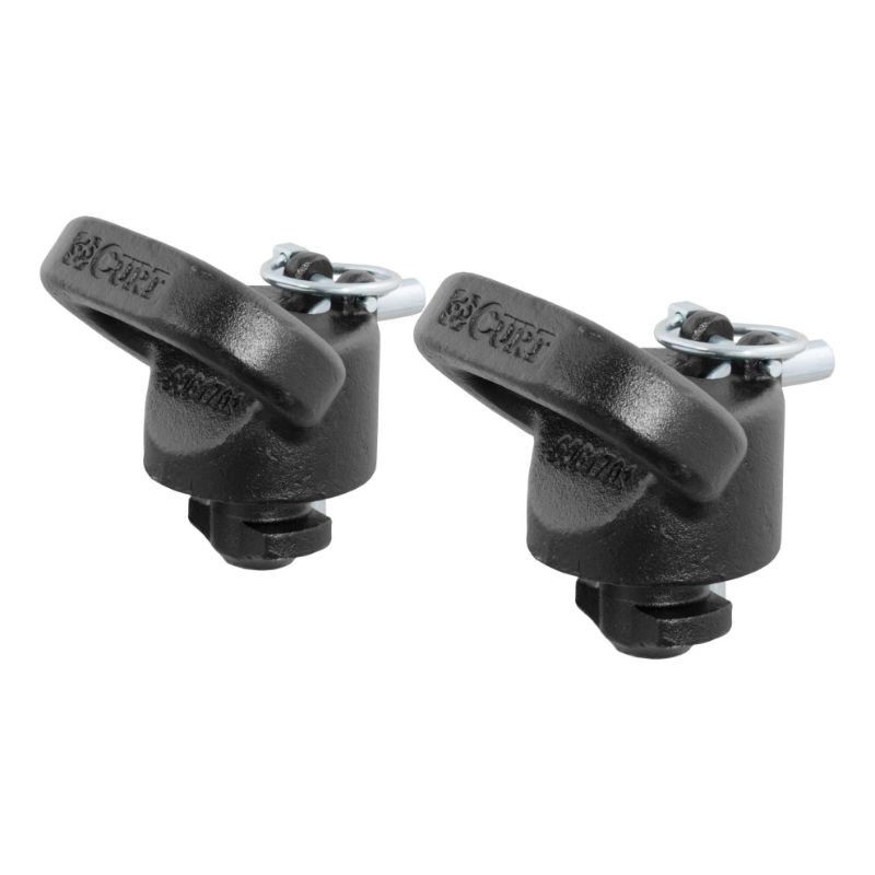 Picture of Curt OEM Puck System Gooseneck Safety Chain Anchors, Ram (38K) - 60698