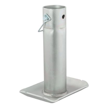 Picture of Curt Pin-On Jack Foot (Fits 2" Tube, 2,000 lbs, 8-1/2" Height) - 28274