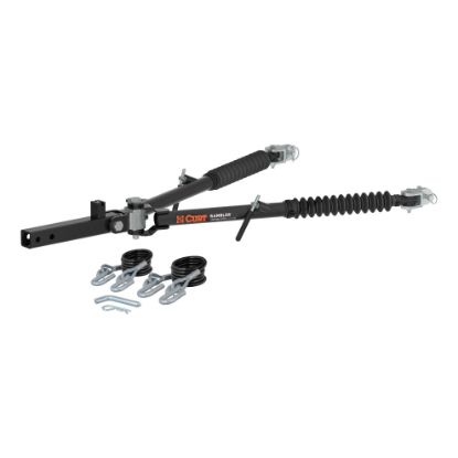 Picture of Curt Rambler Steel RV Tow Bar (7,500 lbs., 2" Shank) - 70001