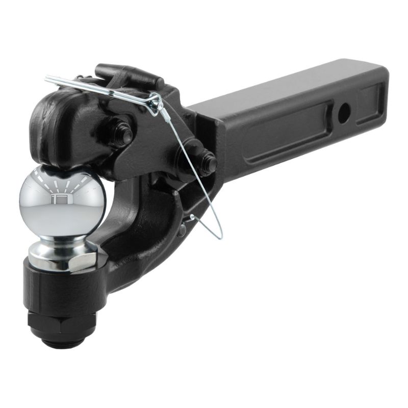 Picture of Curt Receiver-Mount Ball & Pintle Hitch (2" Shank, 2-5/16" Ball, 12,000 lbs.) - 48006
