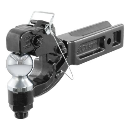 Picture of Curt Receiver-Mount Ball & Pintle Hitch (2-1/2" Shank, 2-5/16" Ball, 20,000 lbs.) - 48012