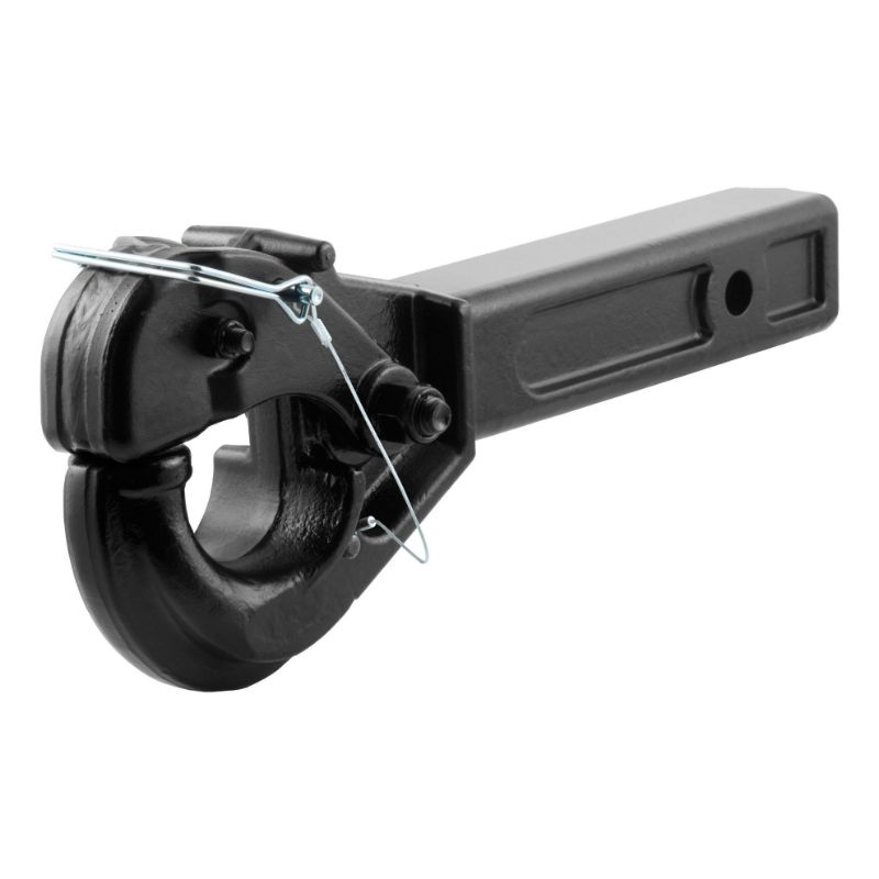 Picture of Curt Receiver-Mount Pintle Hook (2" Shank, 10,000 lbs., 2-1/2" Lunette Rings) - 48005