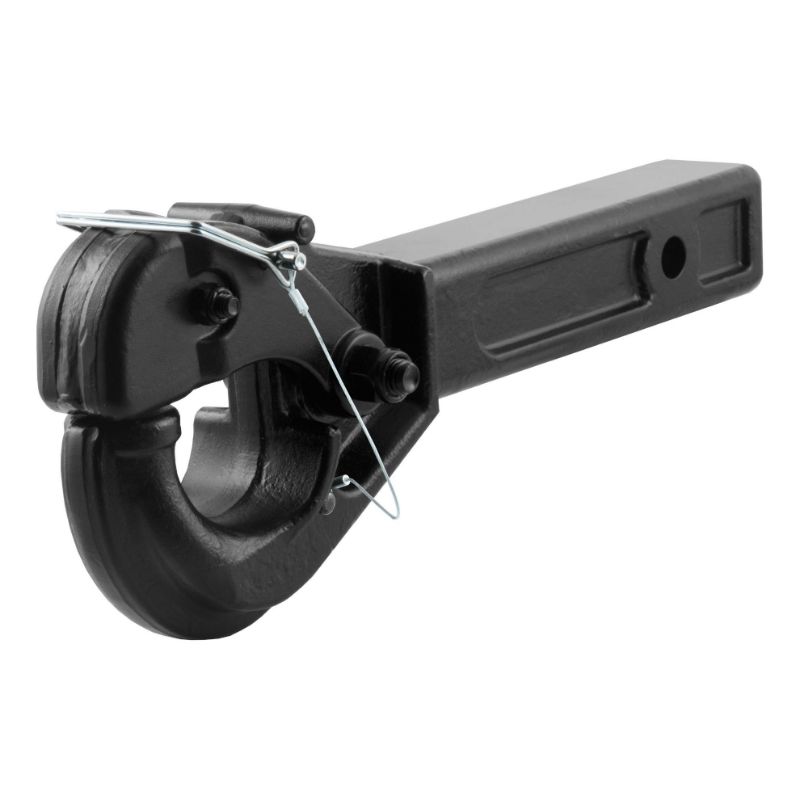 Picture of Curt Receiver-Mount Pintle Hook (2" Shank, 20,000 lbs., 2-1/2" Lunette Rings) - 48004