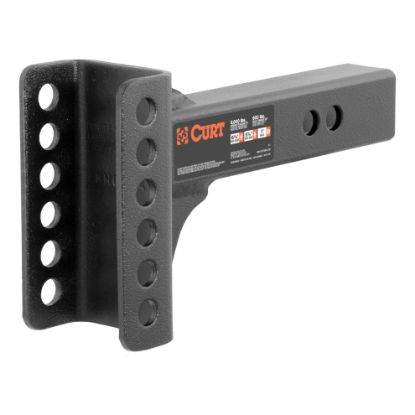 Picture of Curt Replacement 2" Adjustable Channel Mount Shank (Fits #45901, 6,000 lbs.) - 45911