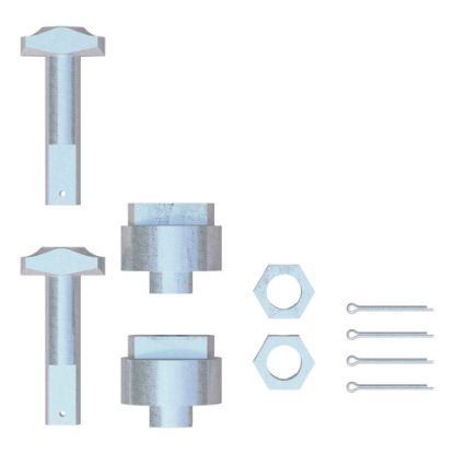 Picture of Curt Replacement 5th Wheel Puck System Anchors for Ram (Large, Fits 16021, 16022) - 19203