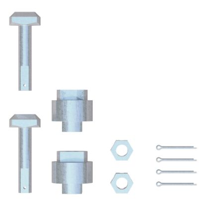 Picture of Curt Replacement 5th Wheel Puck System Anchors for Ram (Small, Fits 16021, 16022) - 19204