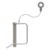Picture of Curt Replacement ActiveLink Shank Pin & Clip with Lanyard - 19248