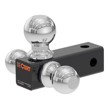 Picture of Curt Replacement Adjustable Tri-Ball Head for #45799 - 45800