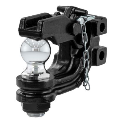 Picture of Curt Replacement Channel Mount Ball & Pintle Hitch (2" Ball, 10,000 lbs.) - 45919