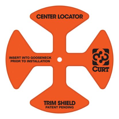 Picture of Curt Replacement Double Lock EZr Center Locator (Fits 60611, 60619) - 19253