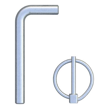 Picture of Curt Replacement Gooseneck Safety Chain Anchor Pins (Fits 60691) - 19251
