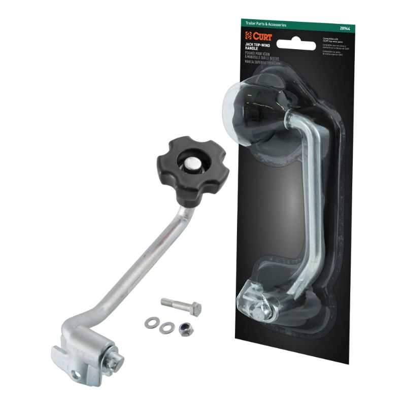 Picture of Curt Replacement Jack Top-Wind Handle (Packaged) - 28944