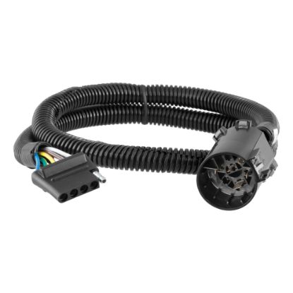 Picture of Curt Replacement OE 5-Way Flat Socket (Plugs into USCAR) - 56515
