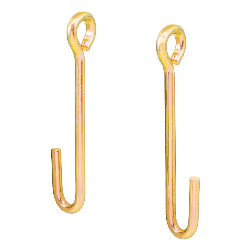 Picture of Curt Replacement SecureLatch Trailer Safety Chain Holder Hooks (2-Pack) - 48551