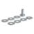 Picture of Curt Round Bar Weight Distribution Head Adjustment Kit - 17114