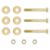 Picture of Curt SecureLatch Channel-Style Lunette Ring Hardware Kit - 48552