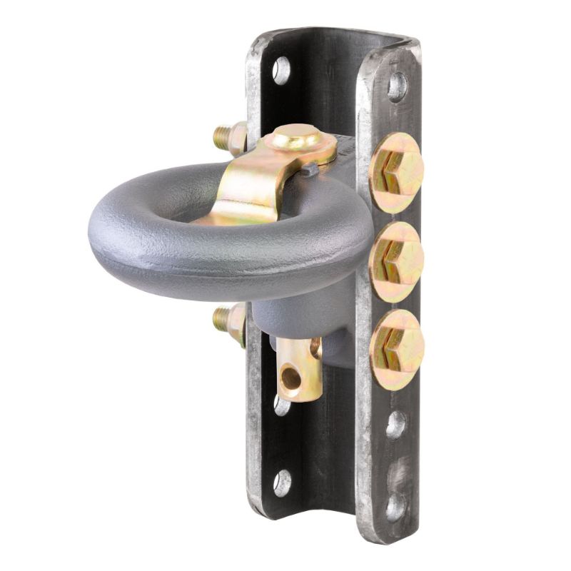 Picture of Curt SecureLatch Lunette Ring & Channel (40,000 lbs, 3" ID, 11-3/4" Channel Height) - 48641