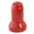 Picture of Curt Switch Ball Cover (Fits 1-1/8" Neck, 1" Threaded Shank, Red Rubber, Packaged) - 41355