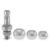 Picture of Curt Switch Ball Trailer Ball Set (1-7/8", 2" & 2-5/16" Balls, 1" x 2-1/4" Shank) - 42225