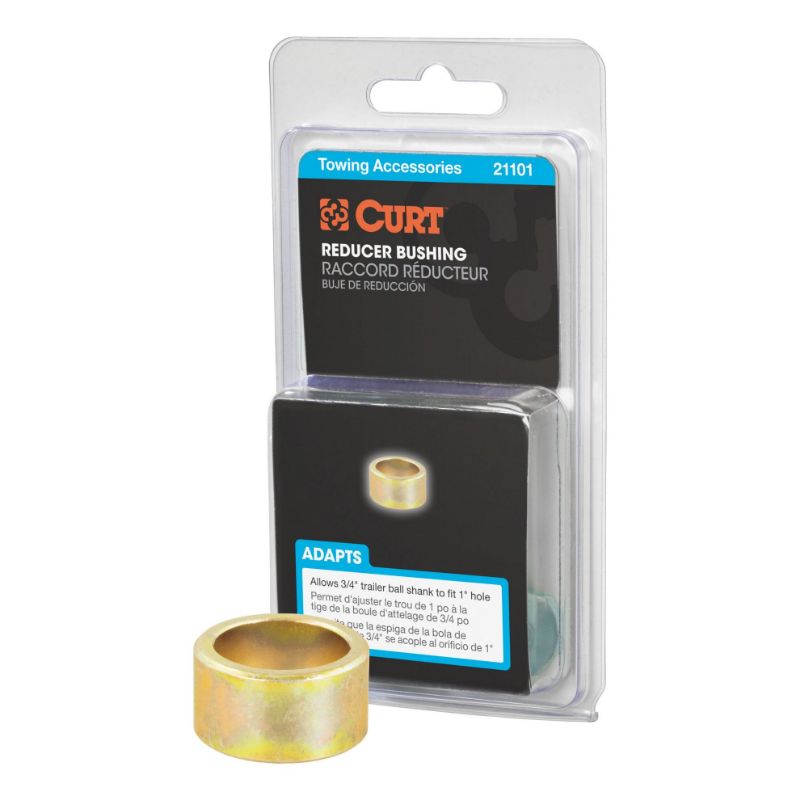 Picture of Curt Trailer Ball Reducer Bushing (From 1" to 3/4" Stem, Packaged) - 21101