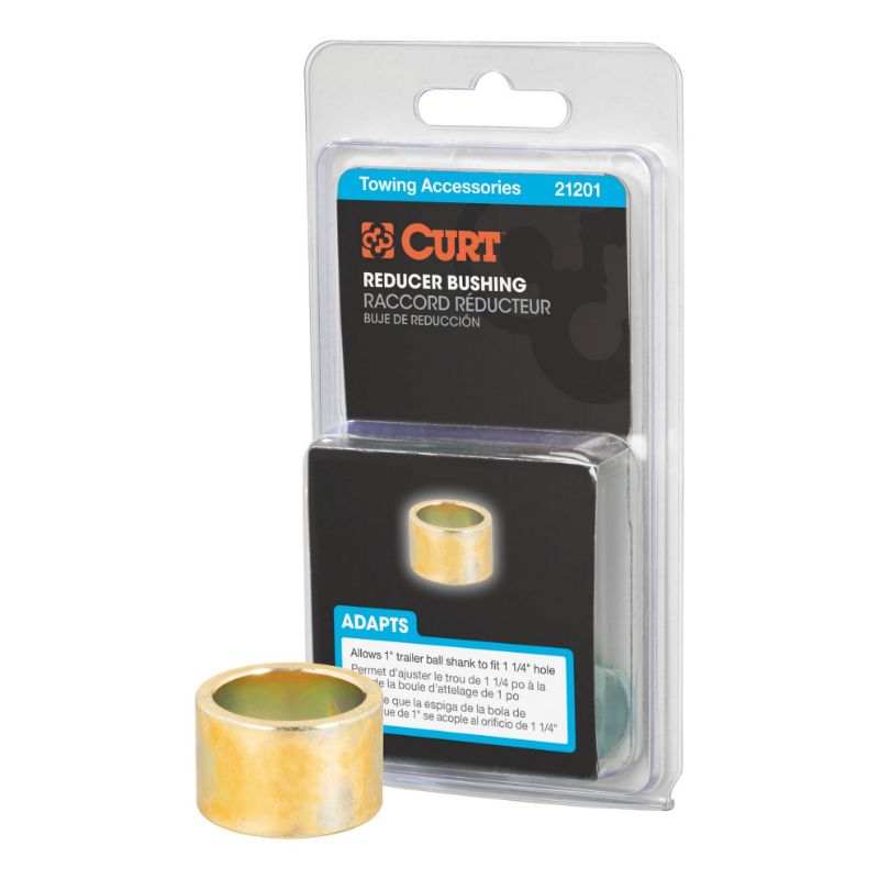 Picture of Curt Trailer Ball Reducer Bushing (From 1-1/4" to 1" Stem, Packaged) - 21201