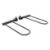 Picture of Curt Tray-Style Bike Rack Cradles for Fat Tires (4-7/8" ID, 2-Pack) - 18091
