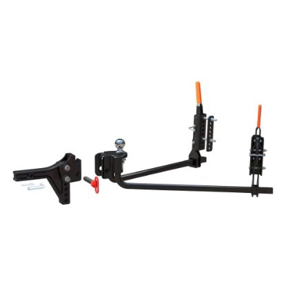 Picture of Curt TruTrack 2P Trailer-Mounted Weight Distribution Hitch, 8-10K - 17510