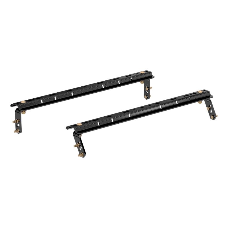 Picture of Curt Universal 5th Wheel Base Rails, 25K (4-Bolt Mount, Gloss Black) - 16150