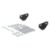 Picture of Curt Weight Distribution Bolt-On Hookup Brackets (2-Pack) - 17005