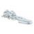 Picture of Curt 27" Safety Chain with 1 S-Hook (7,000 lbs, Clear Zinc) - 80300