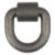 Picture of Curt 3" x 3" Weld-On Tie-Down D-Ring (15,587 lbs, Raw Steel)