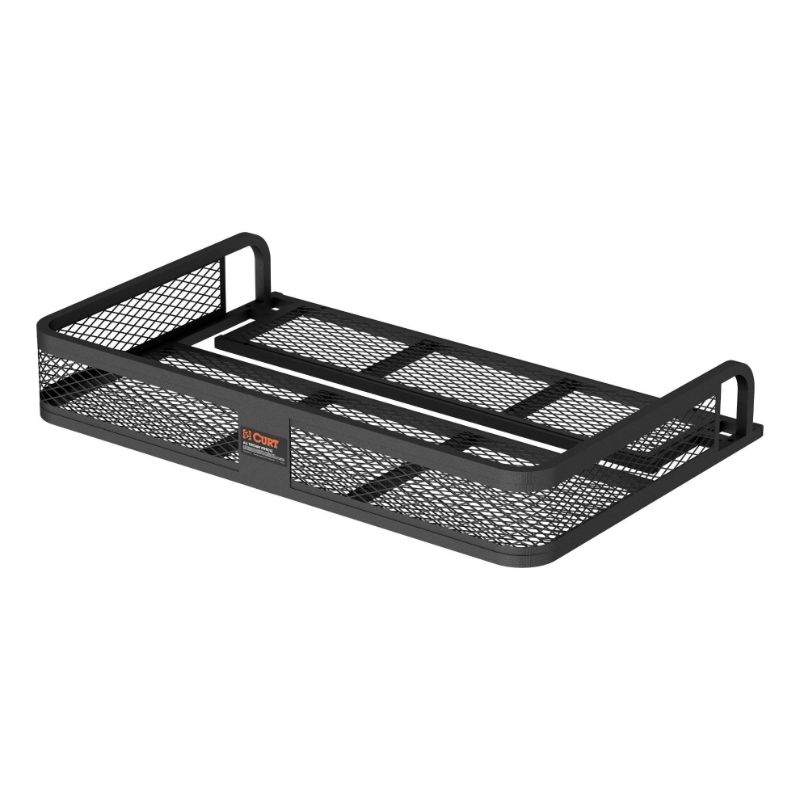 Picture of Curt 41" x 26" Black Steel Universal ATV Cargo Carrier