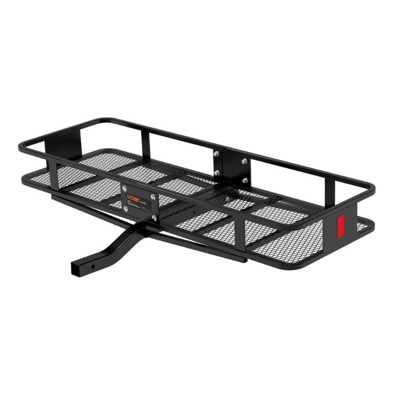 Picture of Curt 60" x 20" Black Steel Basket Cargo Carrier (Fixed 2" Shank, 500 lbs.)