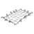 Picture of Curt 43" x 24" Elastic Cargo Net for Hitch Carrier