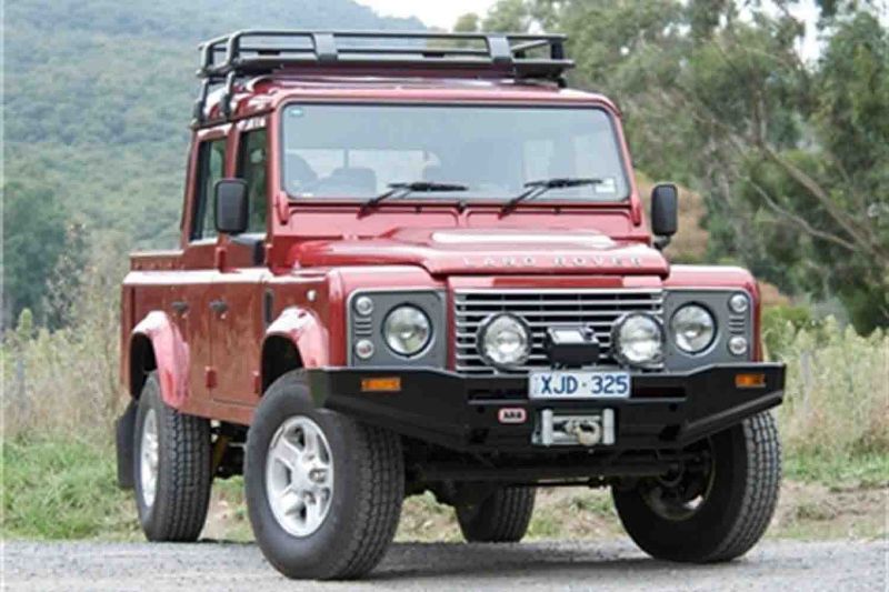Picture of ARB Sahara Winch Bumper On ly Defender Al