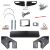 Picture of ARB Combar Suit Fog Nissan Titan/Armada 04-11 - 3464010