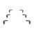Picture of ARB Baserack Gutter 6 Leg Kit H1 Suits 1770010/30/40