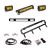 Picture of Baja Designs S8 10 Inch S2 Pro Grille Kit - 2025+ Toyota 4Runner TRD Pro (Amber)