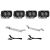 Picture of Baja Designs S2 SAE OEM Fog Light Replacement Kit 2025-On Toyota 4Runner Non-TRD Pro Clear 