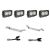Picture of Baja Designs S2 Sport Fog Kit - 2024+ Toyota Tacoma TRD Pro/Trailhunter (Clear)