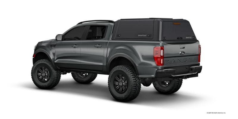 Picture of SmartCap EVOd Defender Truck Cap - 2024-2026 Ford Ranger Crew Cab (5'0" Bed) - ED0320-MB