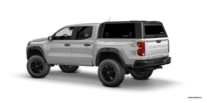 Picture of SmartCap EVOa Adventure Truck Cap - 2015-2022 Chevrolet/GMC Colorado/Canyon (5'0" Bed) - EA0105-MB