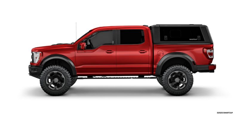 Picture of SmartCap EVOa Adventure Truck Cap - 2015-2020 Ford F-150 (5'5" Bed) - EA0300-MB