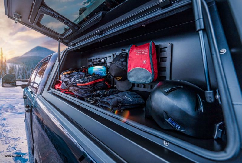 Picture of SmartCap Full-Bin EVO Series, Right Side Mount, Full-Size (5'5" / 6'5" Bed) - SA0602